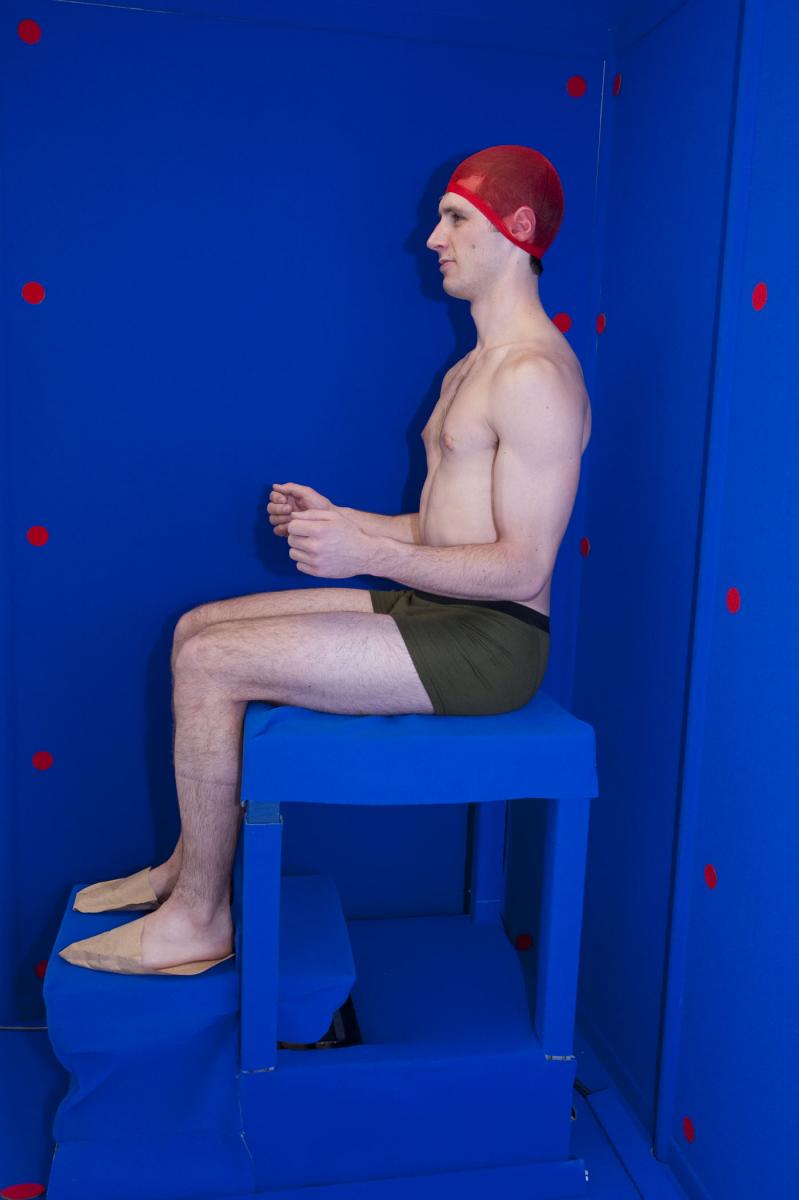 Candidates are put through a series of medical